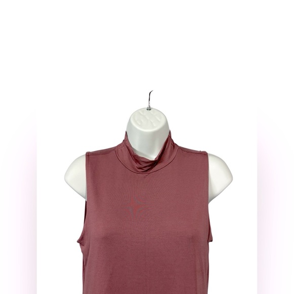 Colori, Sleeveless Top Mock Neck, Medium, Old Rose - Picture 9 of 9